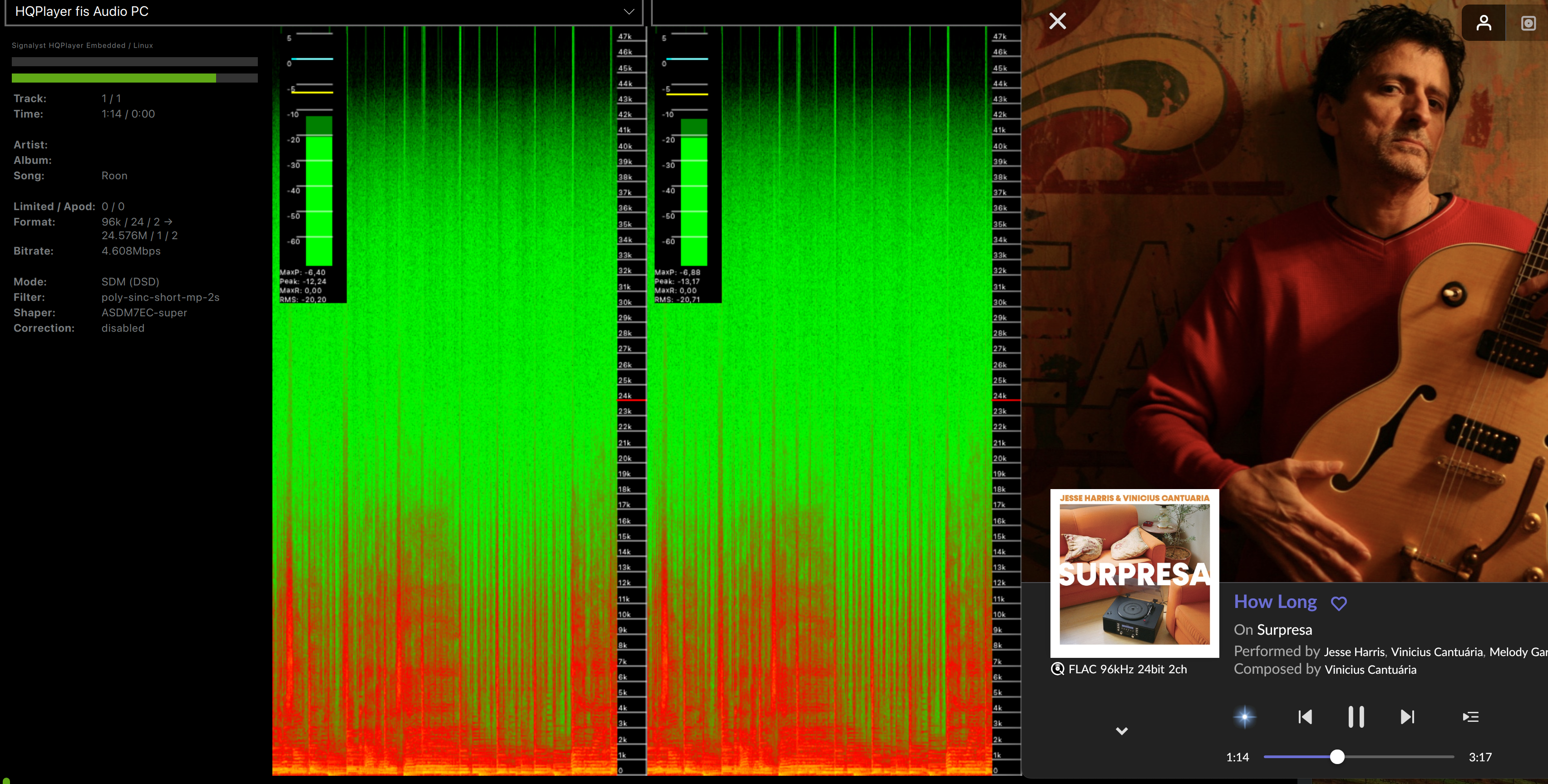 Audio Spektrogramm-Analyse